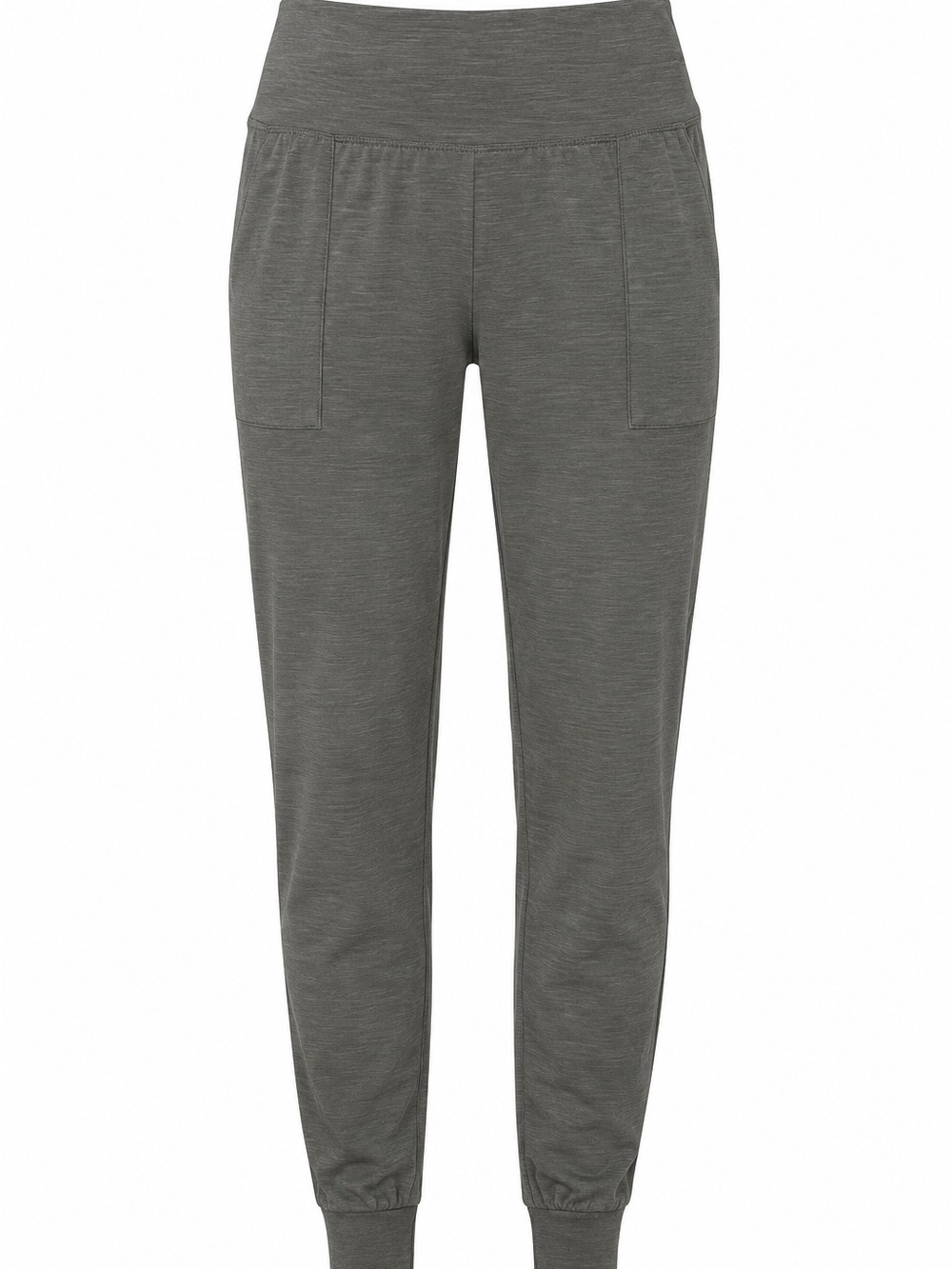 Athleta Salutation Jogger Women's Med Gray Green High Rise Powervita Lounge Pant